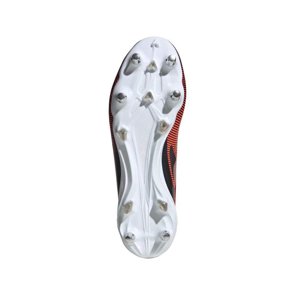 Adizero RS15 Pro Rugby Boots (SG) – Black/Red 4