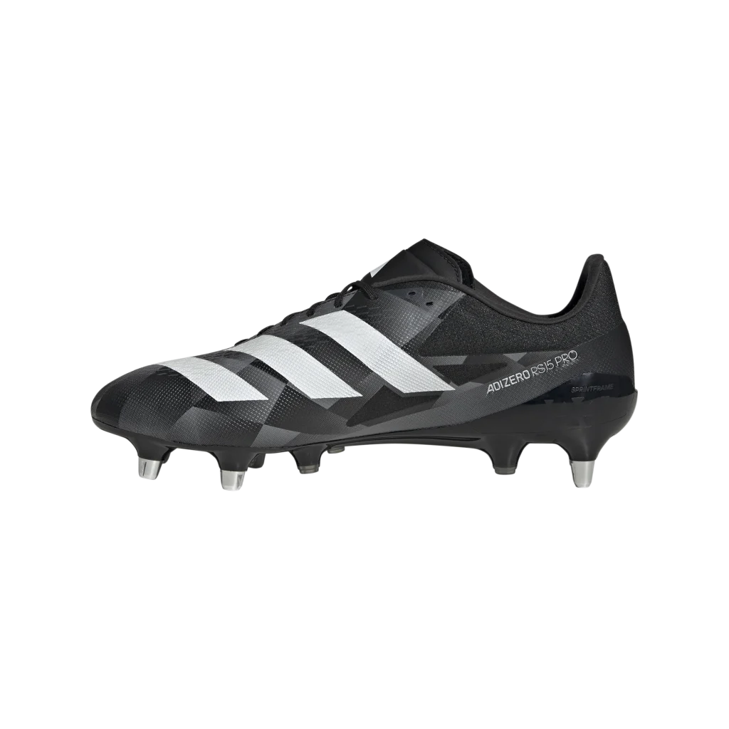Adidas Adizero RS15 Pro SG Rugby Boots - Carbon 2