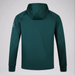 2024/25 Ireland Rugby Overhead 1/4 Zip Hoodie Green 2