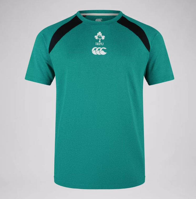 2024-25-ireland-rugby-mens-vapodri-elite-training-tee-green Product Image