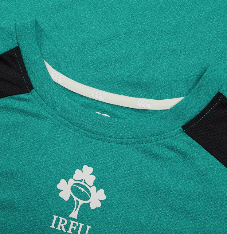 2024/25 Ireland Rugby Mens Vapodri Elite Training Tee - Green 4