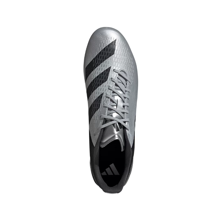 Adizero RS15 Pro Rugby Boots (SG) – Silver 3