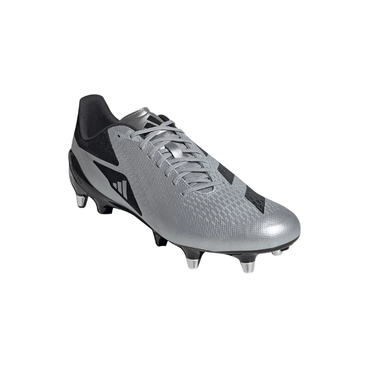 Adizero RS15 Pro Rugby Boots (SG) – Silver 4