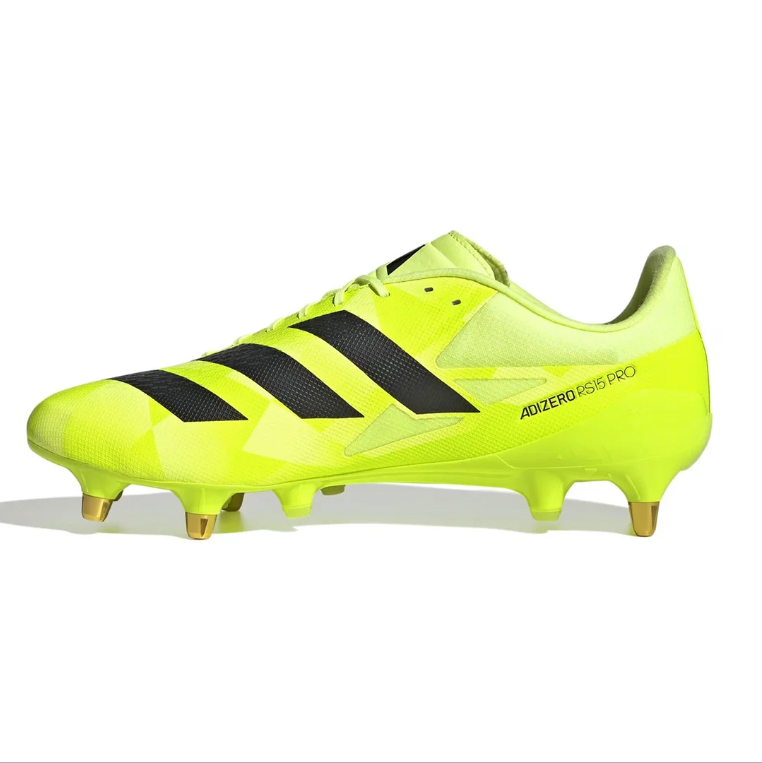 Adidas Adizero RS15 Pro SG Rugby Boots - Yellow 2