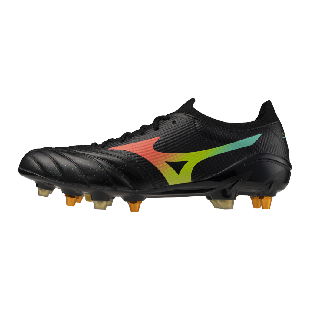 Mizuno Morelia Neo IV Beta Elite Mix Rugby Boots - Bright Black