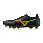 Mizuno Morelia Neo IV Beta Elite Mix Rugby Boots - Bright Black