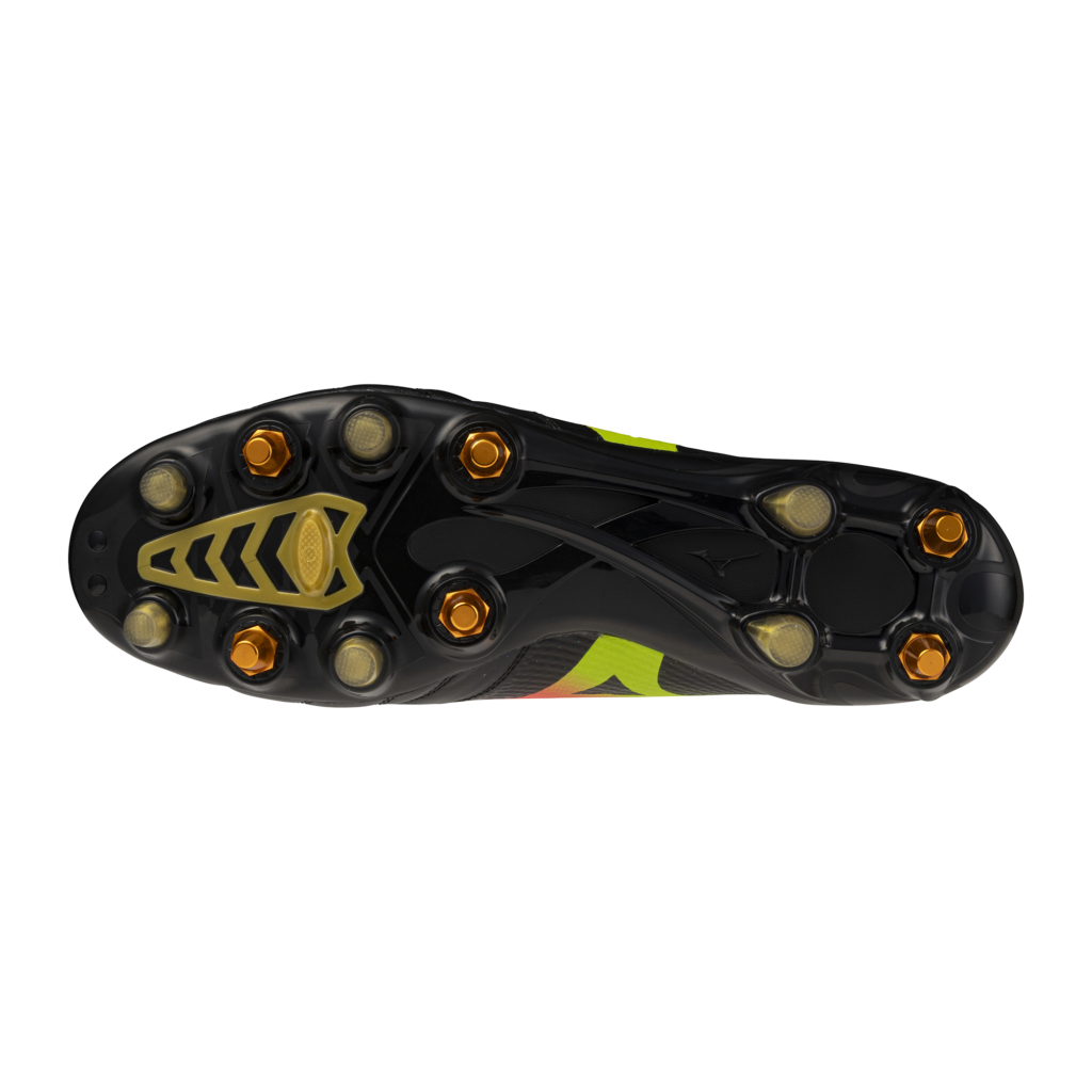 Mizuno Morelia Neo IV Beta Elite Mix Rugby Boots - Bright Black 4