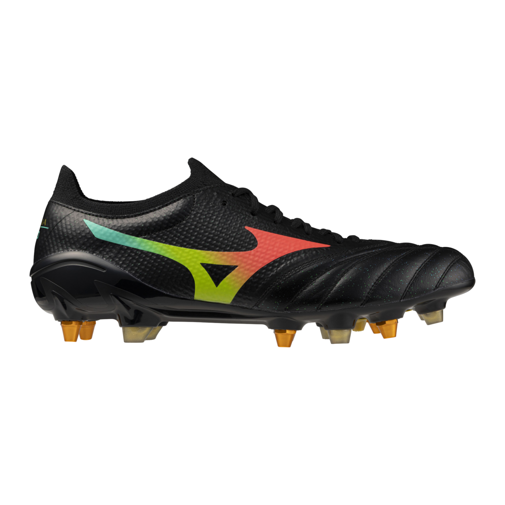 Mizuno Morelia Neo IV Beta Elite Mix Rugby Boots - Bright Black 2