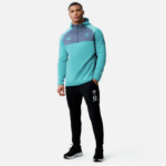 2026/27 Ireland Rugby 1/4 Zip Training Hoodie Blue 3