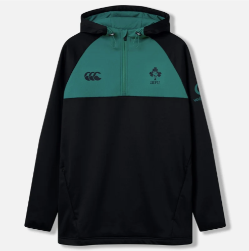 2026 Ireland Rugby Training Hoodie - Black